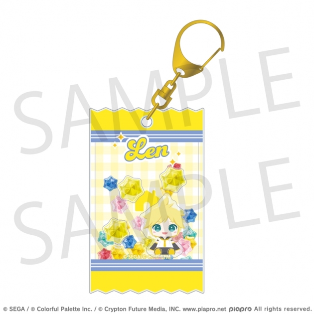 【グッズ-キーホルダー】プロジェクトセカイ カラフルステージ! feat. 初音ミク マイセカイ シャカシャカアクリルキーホルダー 鏡音レン
