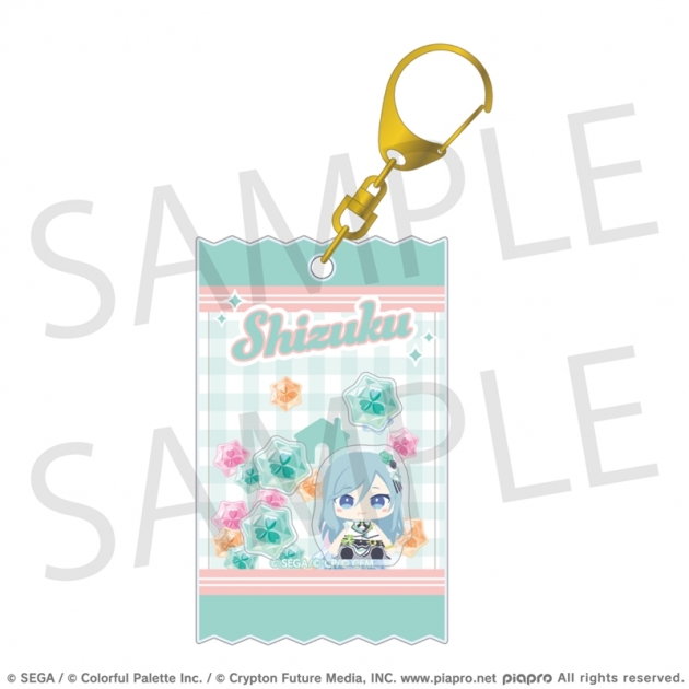 【グッズ-キーホルダー】プロジェクトセカイ カラフルステージ! feat. 初音ミク マイセカイ シャカシャカアクリルキーホルダー 日野森 雫
