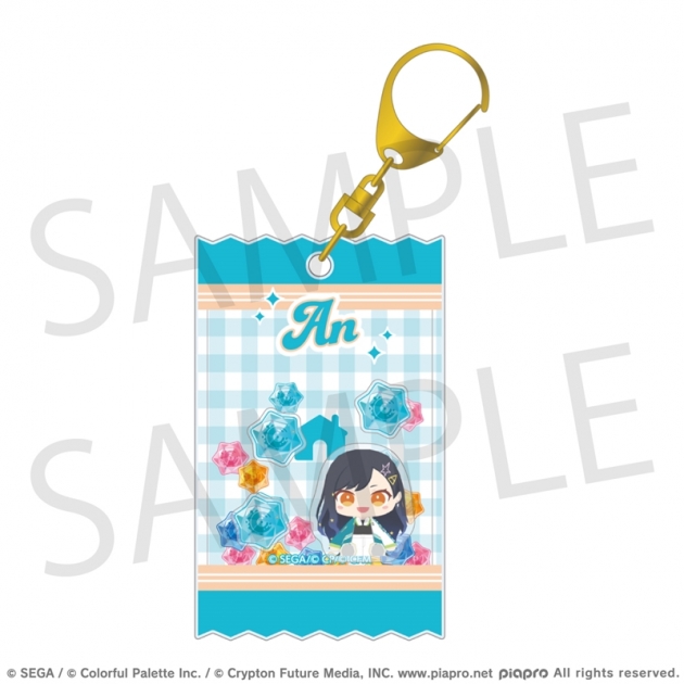 【グッズ-キーホルダー】プロジェクトセカイ カラフルステージ! feat. 初音ミク マイセカイ シャカシャカアクリルキーホルダー 白石 杏
