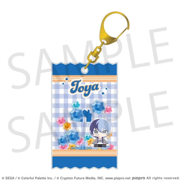 【グッズ-キーホルダー】プロジェクトセカイ カラフルステージ! feat. 初音ミク マイセカイ シャカシャカアクリルキーホルダー 青柳 冬弥
