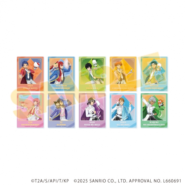 【グッズ-カード】KING OF PRISM-Your Endless Call- × サンリオキャラクターズ アクリルカード01/ブラインド(全10種)(コラボイラスト)
