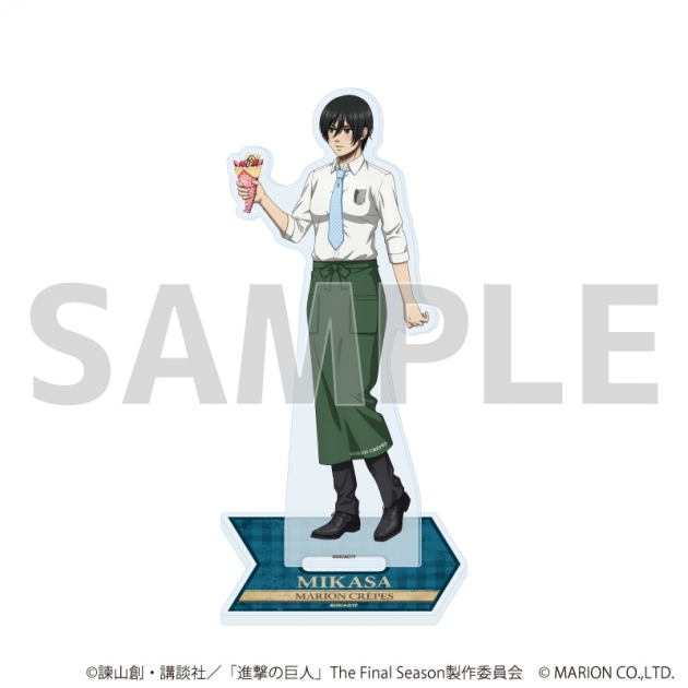【グッズ-スタンドポップ】TVアニメ『進撃の巨人』The Final Season アクリルスタンド02/ミカサ・アッカーマン(描き下ろしイラスト)
