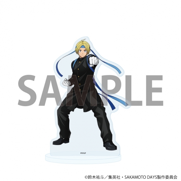 【グッズ-スタンドポップ】SAKAMOTO DAYS アクリルスタンド47/朝倉シン 応援団ver.(描き下ろしイラスト)