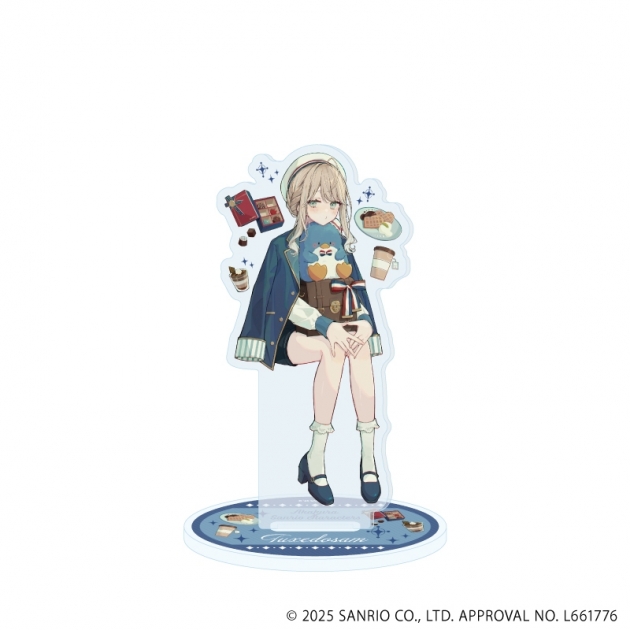 【グッズ-スタンドポップ】赤倉 × サンリオキャラクターズ アクリルスタンド44/タキシードサム(コラボイラスト)
