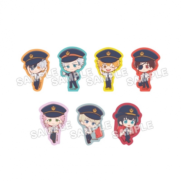 【グッズ-シール】JR東海×WIND BREAKER フレークシール
