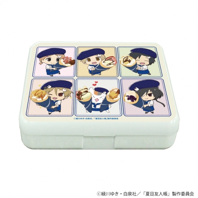 【グッズ-小物入れ】夏目友人帳 小物ケース01/クレープver. 集合デザイン(描き下ろしイラスト)
