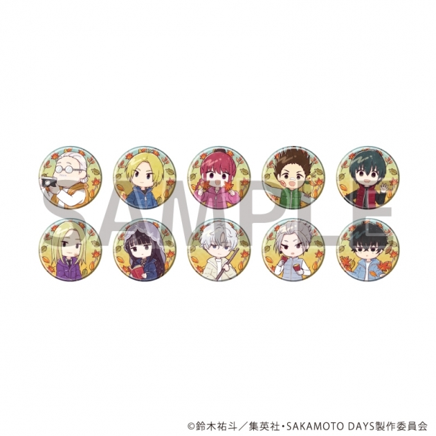 【グッズ-バッチ】SAKAMOTO DAYS 缶バッジ22/紅葉ver. ブラインド(全10種)(グラフアートイラスト)