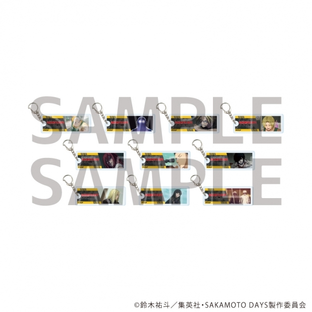 【グッズ-キーホルダー】SAKAMOTO DAYS アクリルキーホルダー06/ブラインド(全10種)(場面写イラスト)
