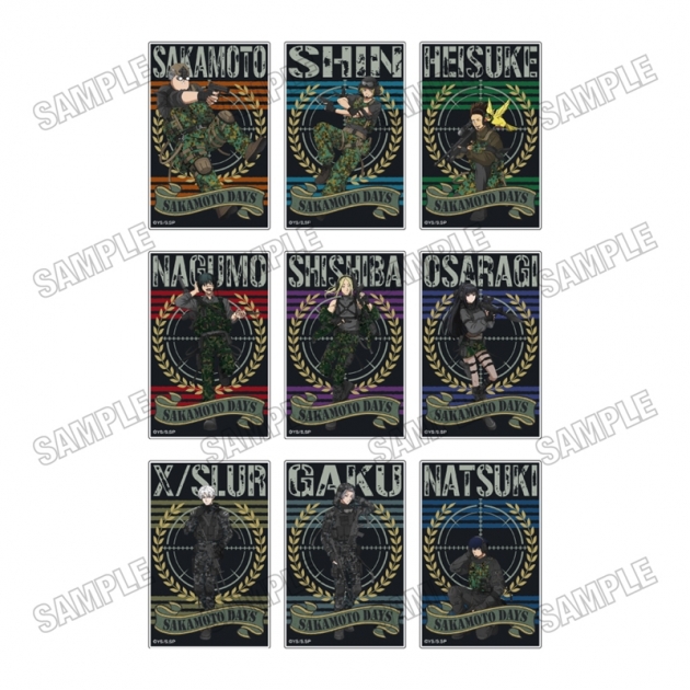 【グッズ-置きもの】TVアニメ『SAKAMOTO DAYS』 描き下ろしアクリルブロックコレクション【サバイバルゲームver.】