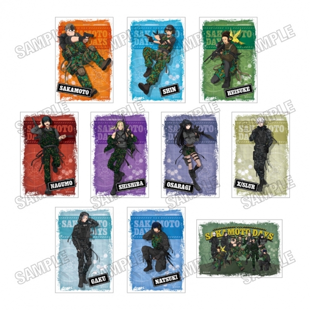 【グッズ-カード】TVアニメ『SAKAMOTO DAYS』 描き下ろしイラストカードセット【サバイバルゲームver.】