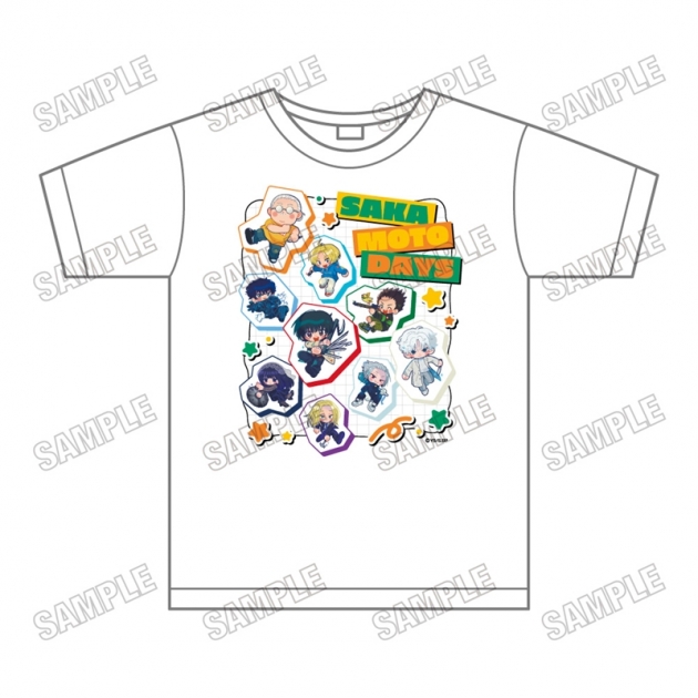【グッズ-Tシャツ】TVアニメ『SAKAMOTO DAYS』 描き起こしTシャツ【バトル2025ver.】