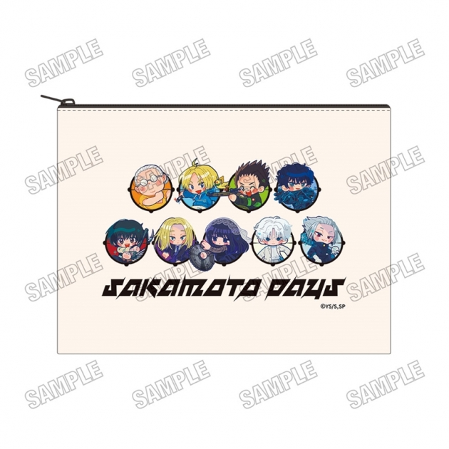 【グッズ-ポーチ】TVアニメ『SAKAMOTO DAYS』 描き起こしポーチ【バトル2025ver.】