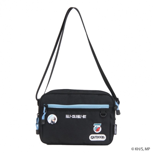 【グッズ-バッグ】僕のヒーローアカデミア ×OUTDOOR PRODUCTS缶バッチ付きショルダー スカイ
