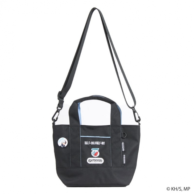 【グッズ-バッグ】僕のヒーローアカデミア ×OUTDOOR PRODUCTS缶バッチ付きトートショルダー スカイ
