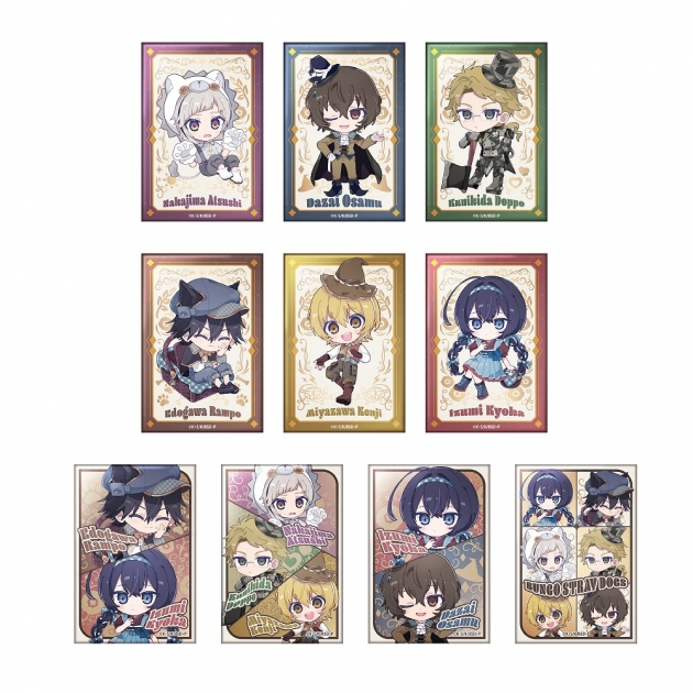 【グッズ-バッチ】文豪ストレイドッグス 童話シリーズ スクエア缶バッジ

