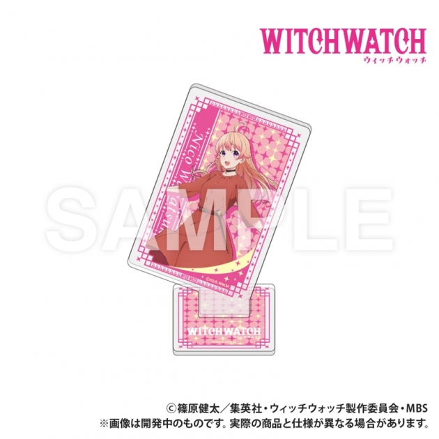 【グッズ-スタンドポップ】ウィッチウォッチ トランプ型アクリルコレクション 若月ニコ
