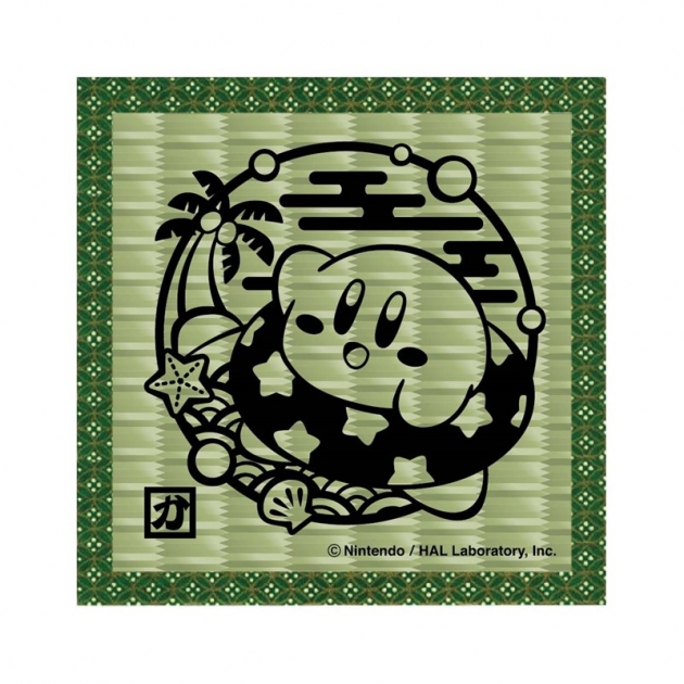 【グッズ-コースター】星のカービィ 切り絵シリーズ 畳コースター カービィB【再販】
