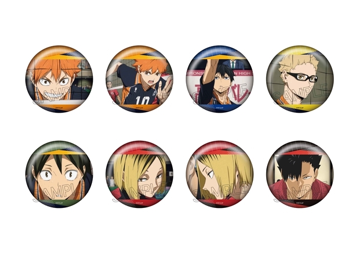 【グッズ-バッチ】ハイキュー!! 百面相缶バッジ vol.4
