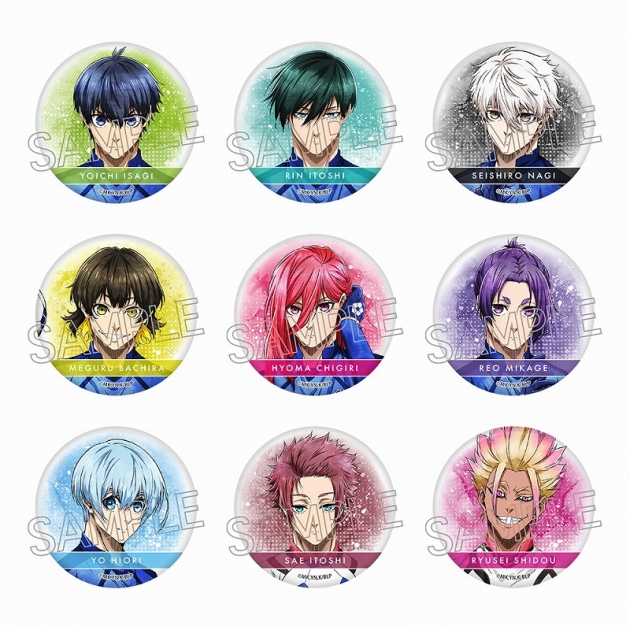 【グッズ-バッチ】ブルーロック ウェットカラーシリーズVol.4 缶バッジ
