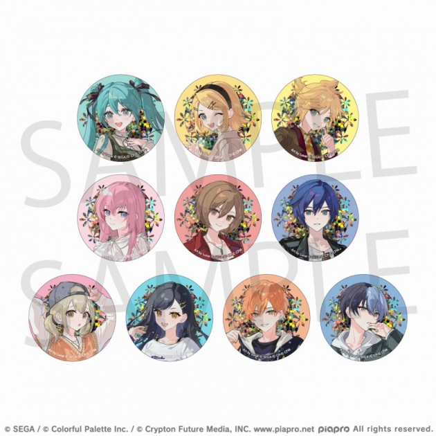 【グッズ-バッチ】プロジェクトセカイ カラフルステージ! feat. 初音ミク プロジェクトセカイ クリエイターズフェスタ2024 in ニコニコ超会議 ホログラム缶バッジコレクション A
