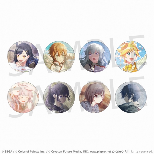 【グッズ-バッチ】プロジェクトセカイ カラフルステージ! feat. 初音ミク グリッター缶バッジ イベントイラストコレクション vol.37 B
