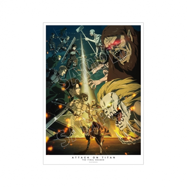 【グッズ-ポスター】TVアニメ『進撃の巨人』 A3マット加工ポスター ver.A【再販】
