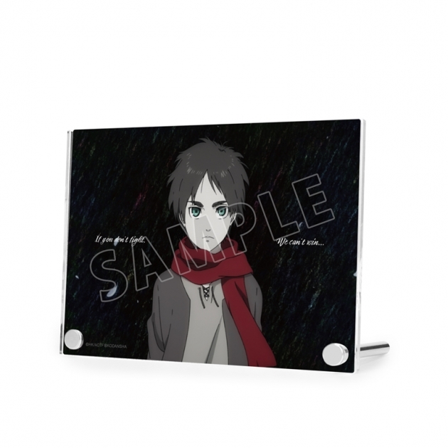 【グッズ-置きもの】TVアニメ『進撃の巨人』 エレン ED場面写アクリルアートパネル【再販】
