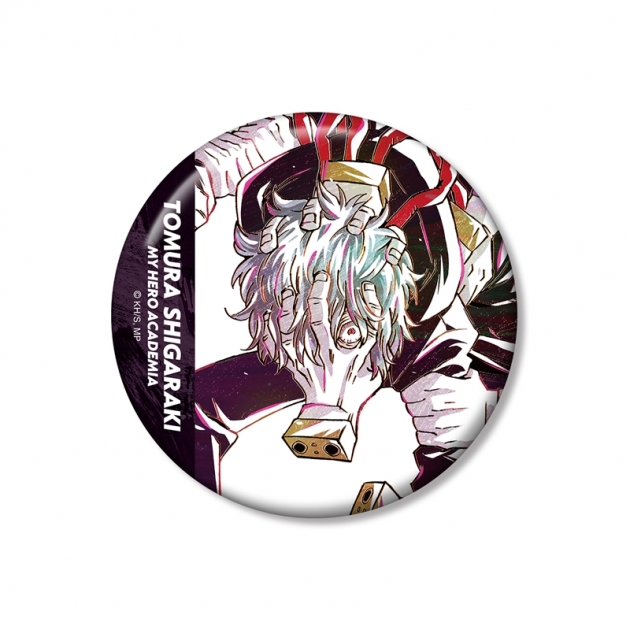 【グッズ-バッチ】TVアニメ『僕のヒーローアカデミア』 死柄木弔 Ani-Art 第5弾 100mm缶バッジ【再販】
