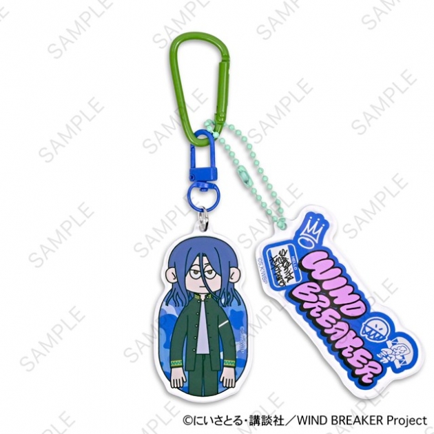 【グッズ-キーホルダー】WIND BREAKER nhutoons デタッチャブルアクリルキーホルダー(杉下 京太郎)
