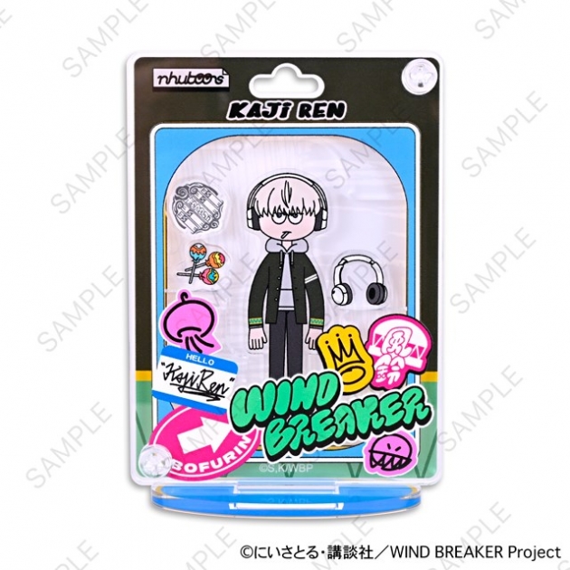 【グッズ-スタンドポップ】WIND BREAKER nhutoons ブリスター風アクリルスタンド(梶 蓮)
