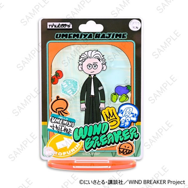 【グッズ-スタンドポップ】WIND BREAKER nhutoons ブリスター風アクリルスタンド(梅宮 一)

