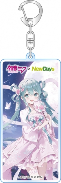 【グッズ-キーホルダー】初音ミク×NewDays アクリルキーホルダー WERI
