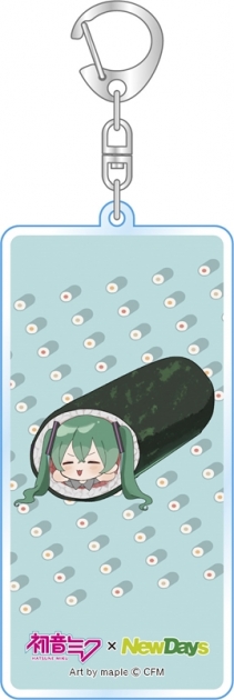 【グッズ-キーホルダー】初音ミク×NewDays アクリルキーホルダー maple てまき
