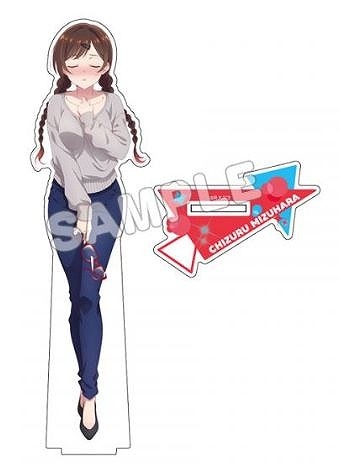 【グッズ-スタンドポップ】彼女、お借りします 描き下ろしアクリルフィギュアM(背伸び)/水原千鶴

