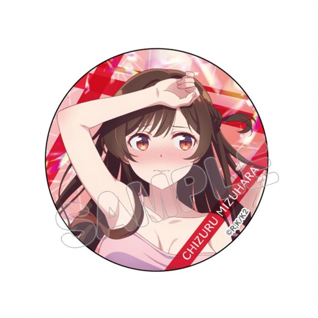 【グッズ-バッチ】TVアニメ「彼女、お借りします」 描き下ろし缶バッジ/水原千鶴B
