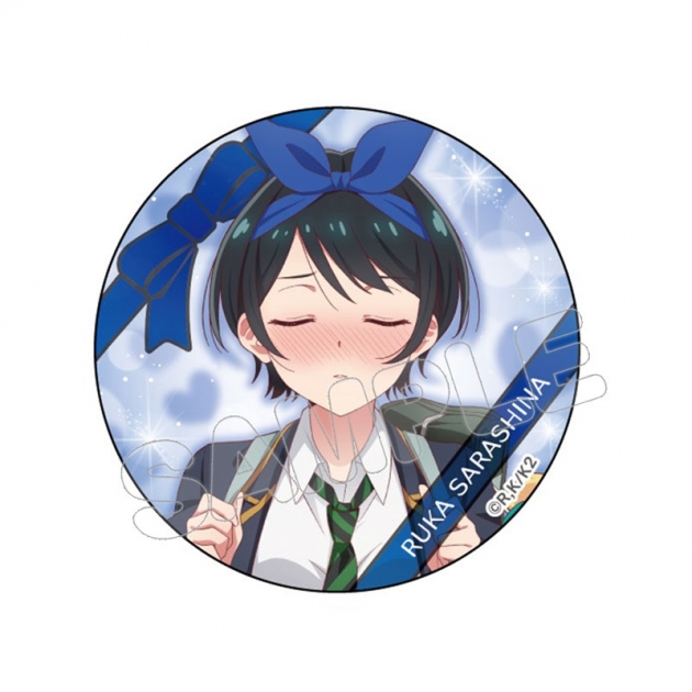 【グッズ-バッチ】TVアニメ「彼女、お借りします」 描き下ろし缶バッジ/更科瑠夏A
