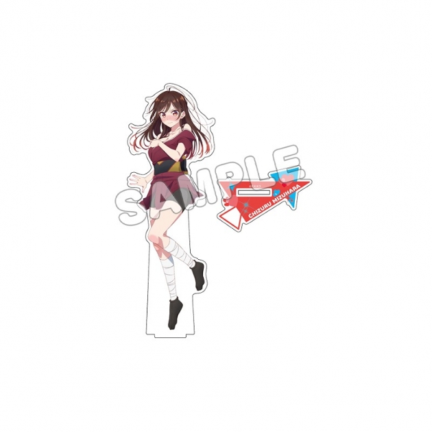 【グッズ-スタンドポップ】彼女、お借りします 描き下ろしアクリルフィギュアM/水原千鶴(舞台衣装)/B
