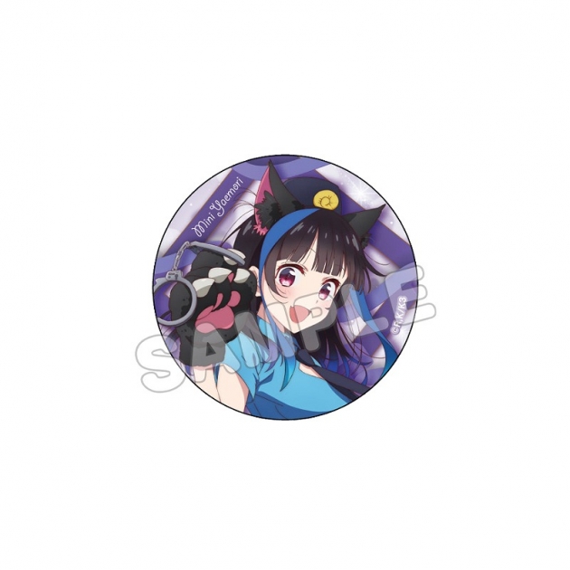 【グッズ-バッチ】彼女、お借りします 描き下ろし缶バッジ/八重森みに(ポリス)/A
