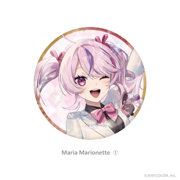【グッズ-バッチ】にじさんじ ILUNA ホログラム缶バッジ Maria Marionette①
