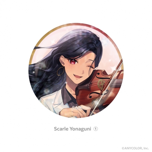 【グッズ-バッチ】にじさんじ ILUNA ホログラム缶バッジ Scarle Yonaguni①
