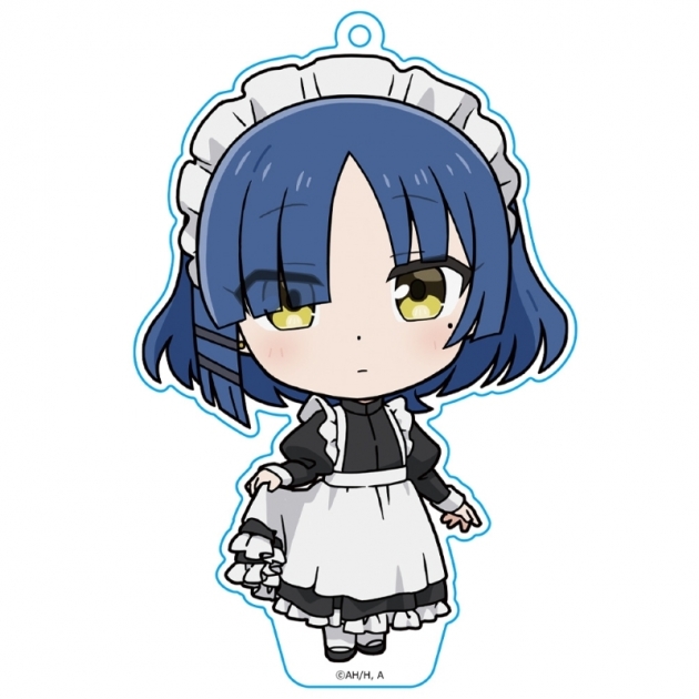 【グッズ-キーホルダー】アニメ「ぼっち・ざ・ろっく!」 ぷにこれ!キーホルダー(スタンド付) 山田リョウ メイド服ver.
