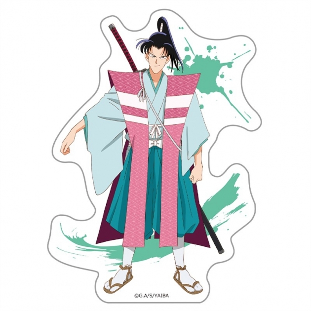 【グッズ-ステッカー】真・侍伝 YAIBA ダイカットステッカー 佐々木 小次郎
