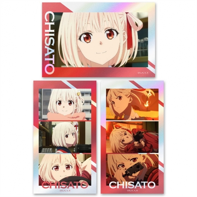 【グッズ-ステッカー】リコリス・リコイル サムネイルキラステッカーセット 錦木千束
