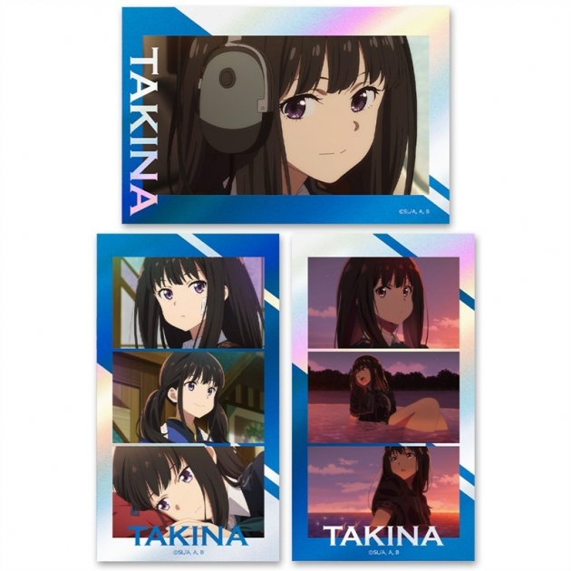 【グッズ-ステッカー】リコリス・リコイル サムネイルキラステッカーセット 井ノ上たきな
