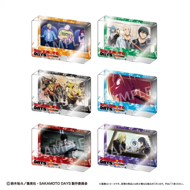 【グッズ-置きもの】SAKAMOTO DAYS アクリルブロックコレクション