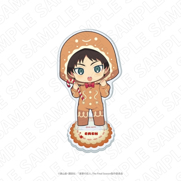 【グッズ-スタンドポップ】進撃の巨人 3 o'clock 進撃の巨人 ミニキャラBIGアクリルスタンド(エレン)
