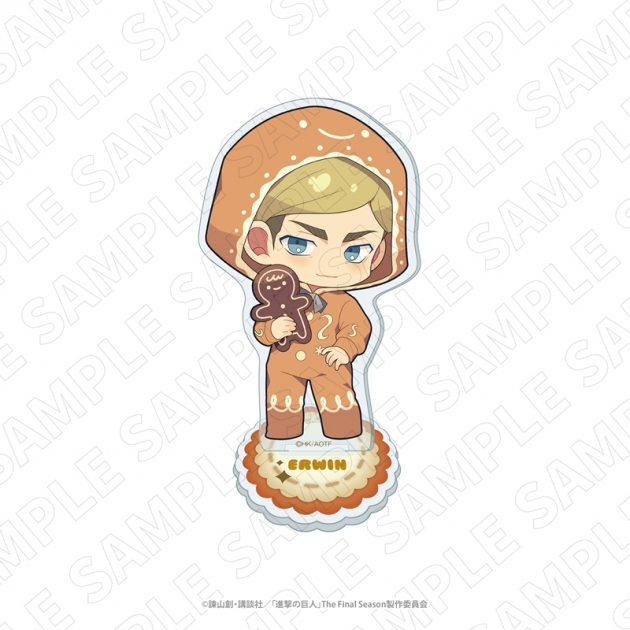 【グッズ-スタンドポップ】進撃の巨人 3 o'clock 進撃の巨人 ミニキャラBIGアクリルスタンド(エルヴィン)
