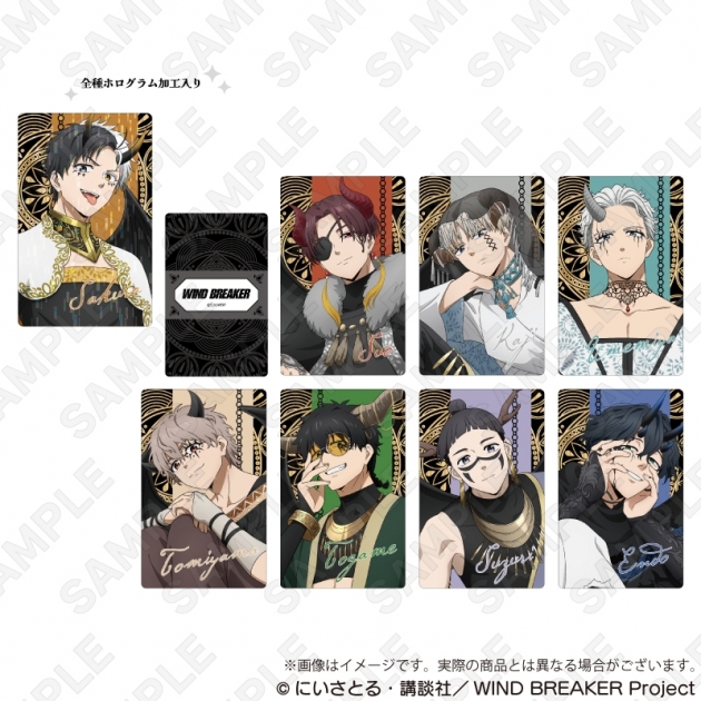 【グッズ-カード】WIND BREAKER トレーディングホログラムカード デビルver.
