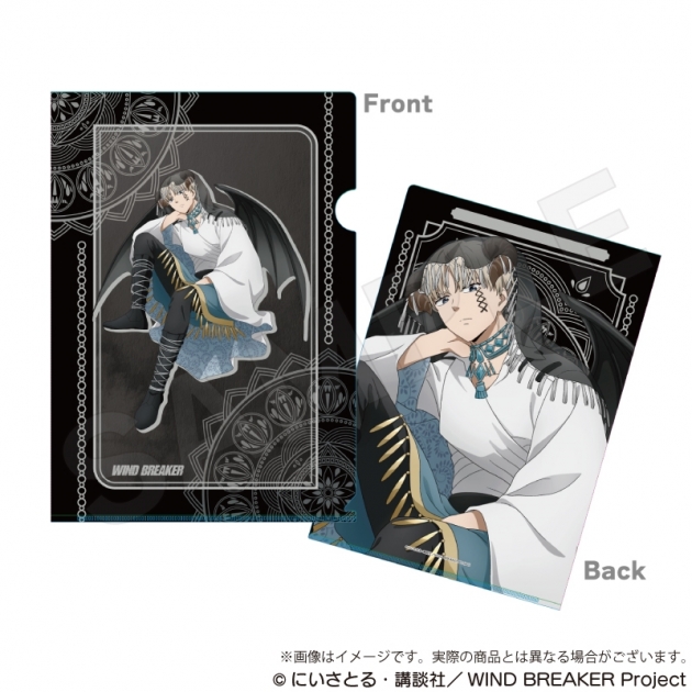 【グッズ-クリアファイル】WIND BREAKER クリアファイル デビルver. 梶蓮
