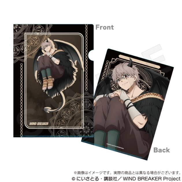 【グッズ-クリアファイル】WIND BREAKER クリアファイル デビルver. 兎耳山丁子
